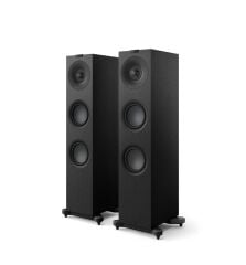 Kef Q7 Meta Kule Tipi Hoparlör Çift Saten Siyah