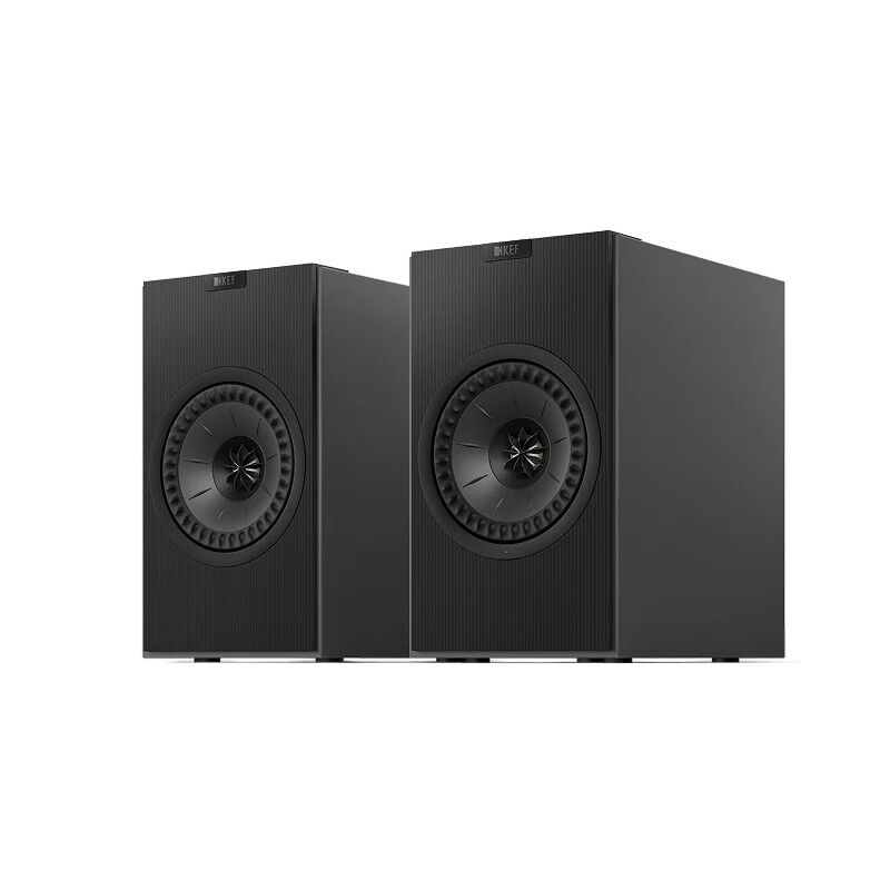 KEF Coda W Kablosuz Raf Tipi Aktif Hoparlör Çift - Koyu Titan