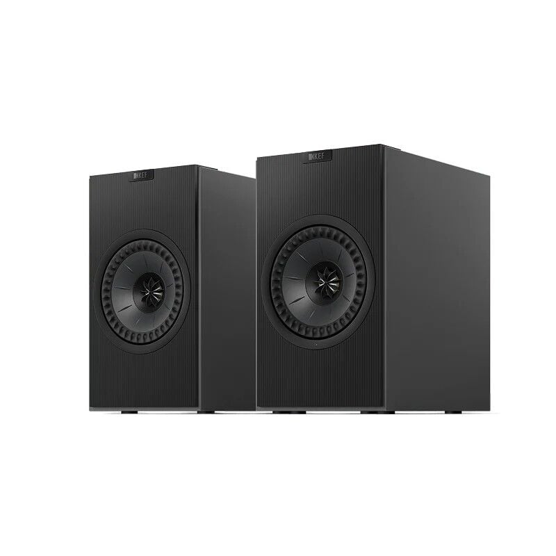KEF Coda W Kablosuz Raf Tipi Aktif Hoparlör Çift - Koyu Titan