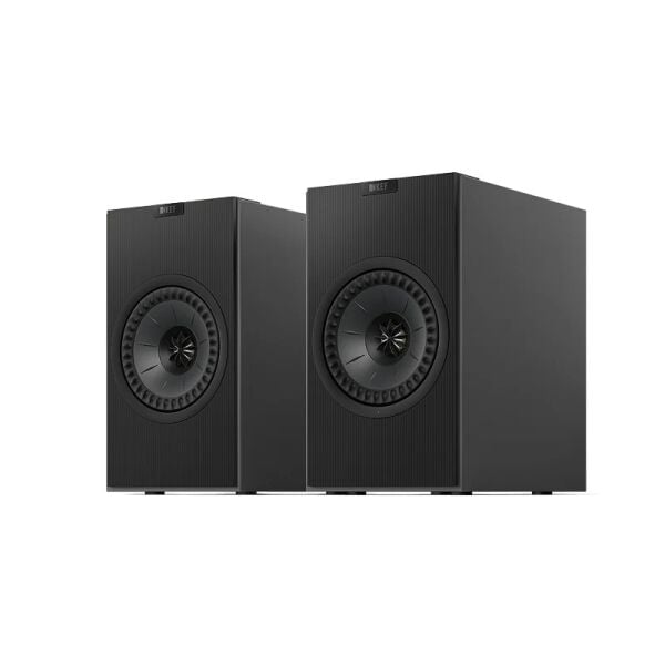 KEF Coda W Kablosuz Raf Tipi Aktif Hoparlör Çift - Koyu Titan