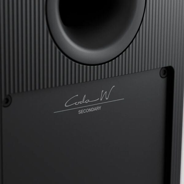 KEF Coda W Kablosuz Raf Tipi Aktif Hoparlör Çift - Koyu Titan