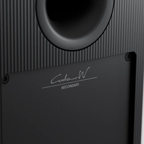 KEF Coda W Kablosuz Raf Tipi Aktif Hoparlör Çift - Koyu Titan
