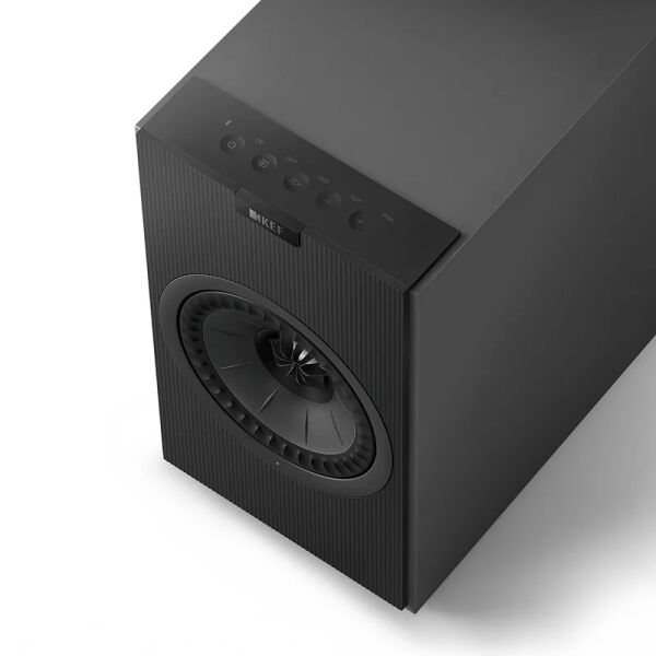 KEF Coda W Kablosuz Raf Tipi Aktif Hoparlör Çift - Koyu Titan