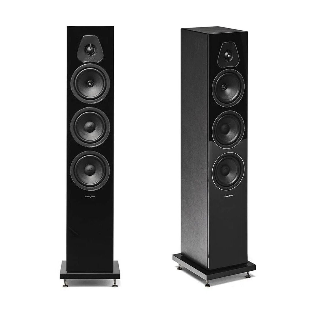 Sonus Faber Lumina III Kule Tipi Hoparlör Çift Siyah
