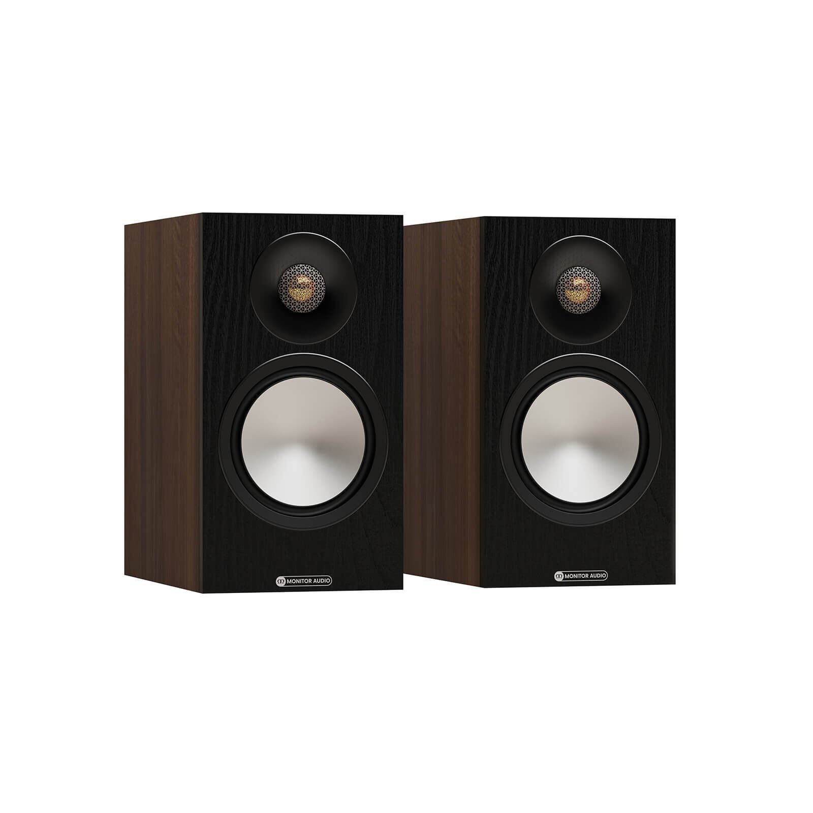 Monitor Audio Bronze 50 7G Raf Tipi Hoparlör Çift Walnut
