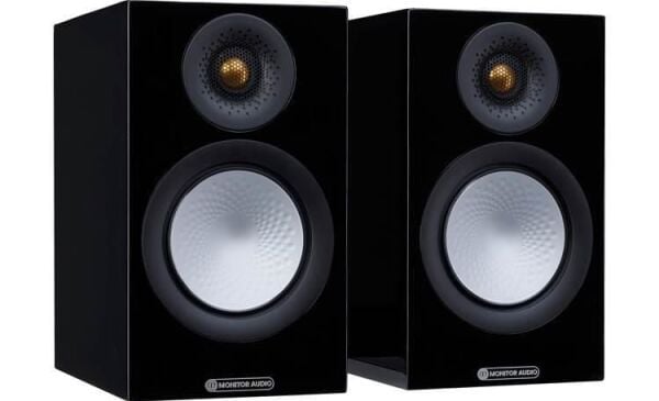 Monitor Audio Silver 50 7G Raf Tipi Hoparlör Çift Parlak Siyah