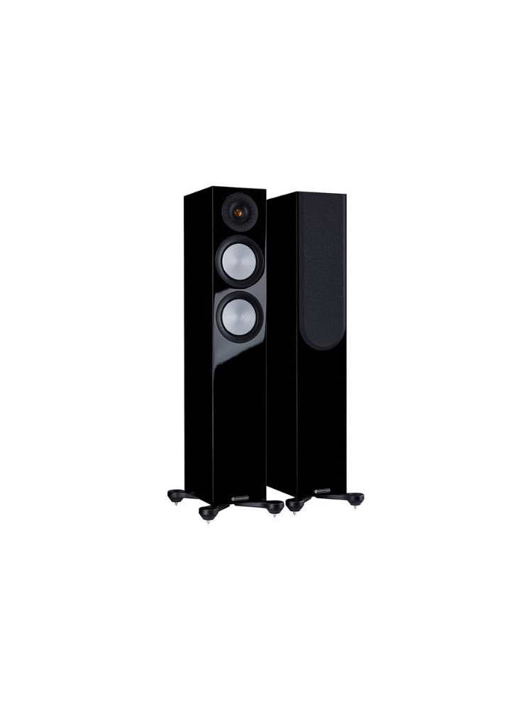 Monitor Audio Silver 200 7G Kule Tipi Hoparlör Çift Parlak Siyah