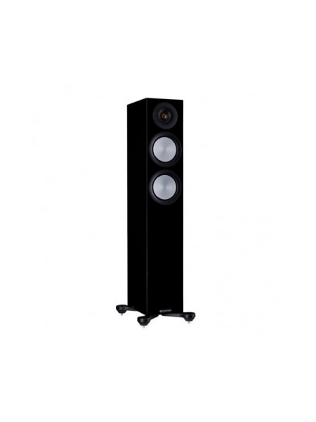 Monitor Audio Silver 200 7G Kule Tipi Hoparlör Çift Parlak Siyah