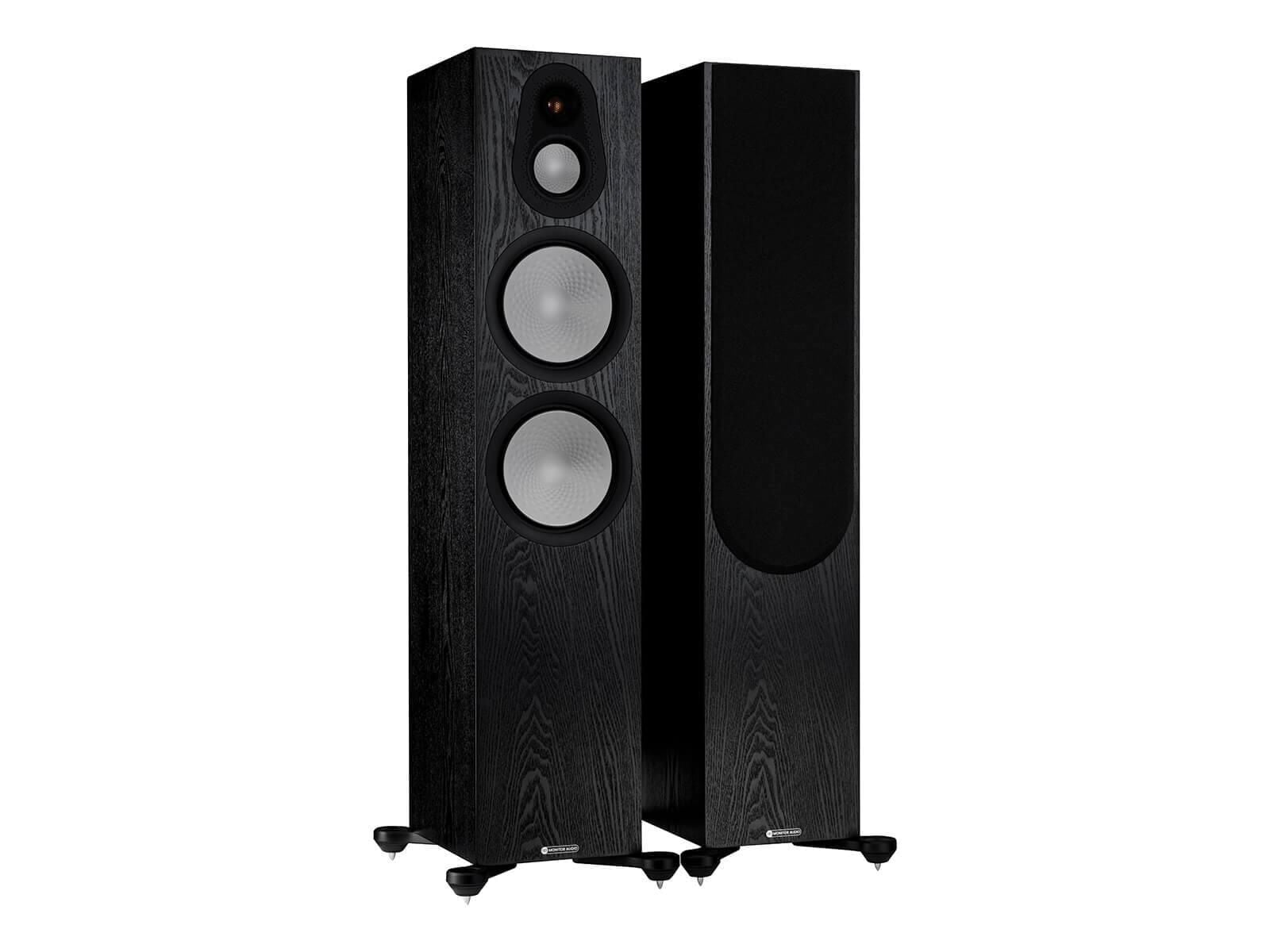 Monitor Audio Silver 500 7G Kule Tipi Hoparlör Çift Siyah | Kule