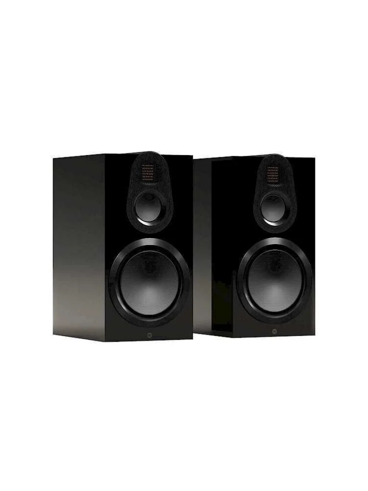 Monitor Audio Gold 100 6G Raf Tipi Hoparlör Çift Piano Siyah