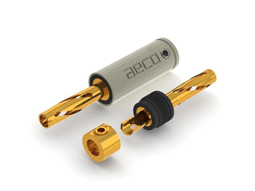Aeco ABP 1111G Gold Banana Plug 4 adet Fiyatıdır
