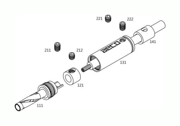 Aeco ABP 1111G Gold Banana Plug 4 adet Fiyatıdır