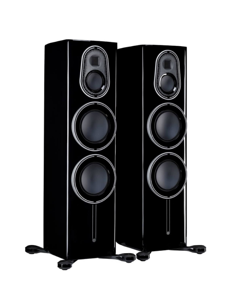 Monitor Audio Platinum 300 3G Kule Tipi Hoparlör Çift Piano Siyah