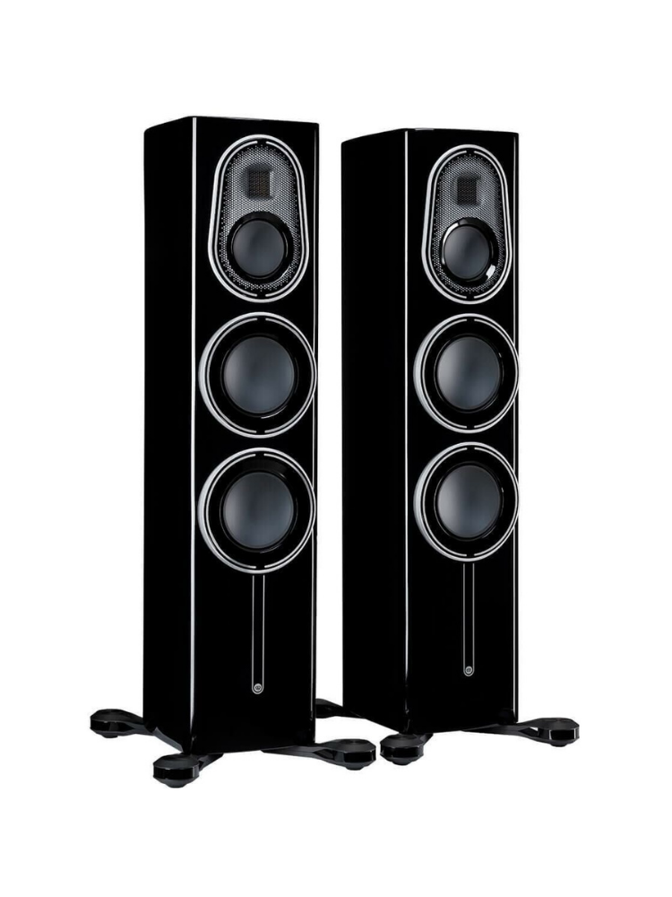 Monitor Audio Platinum 200 3G Kule Tipi Hoparlör Çift Piano Siyah