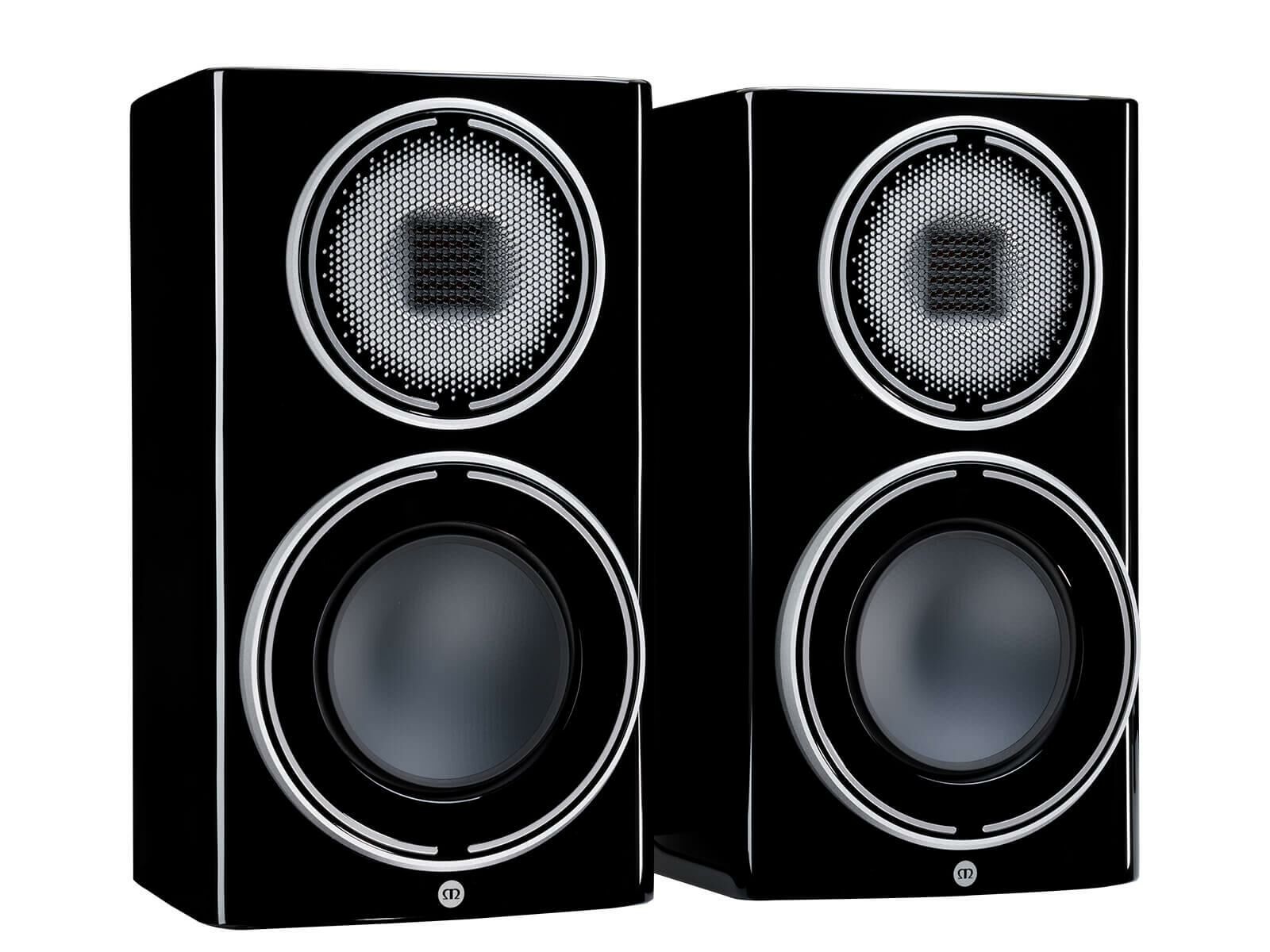 Monitor Audio Platinum 100 3G Raf Tipi Hoparlör Çift Piano Siyah