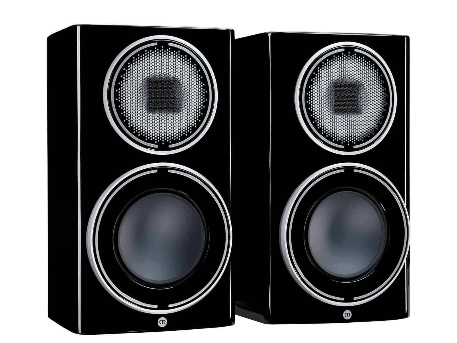 Monitor Audio Platinum 100 3G Raf Tipi Hoparlör Çift Piano Siyah