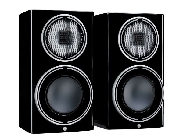 Monitor Audio Platinum 100 3G Raf Tipi Hoparlör Çift Piano Siyah