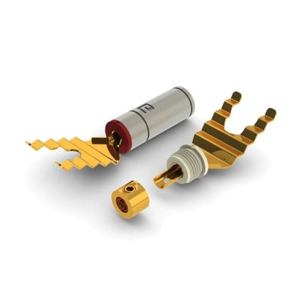 Aeco ASP 1931G Gold Spade Konnektör 4 Adet Fiyatıdır