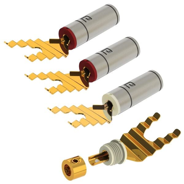 Aeco ASP 1931G Gold Spade Konnektör 4 Adet Fiyatıdır