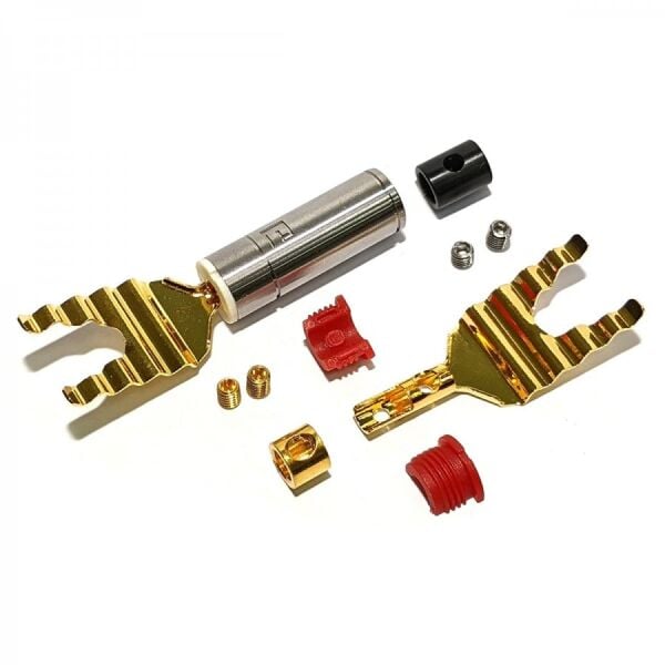 Aeco ASP 1931G Gold Spade Konnektör 4 Adet Fiyatıdır