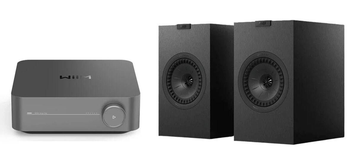 Wiim Amp Pro & Kef Q3 Meta Network Müzik Sistemi