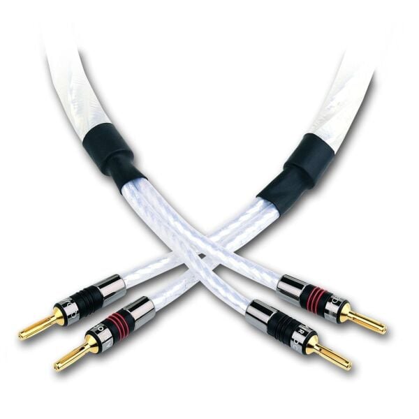 QED QE-1484 Genesis Silver Spiral Hoparlör Kablosu