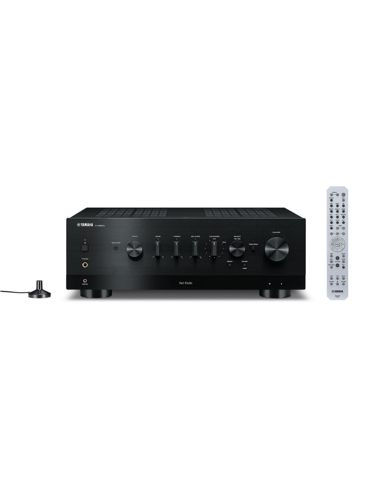 Yamaha R-N800A Musiccast Network Stereo Receiver Siyah