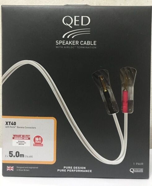 QED QE-1454 REFERENCE XT-40 HOPARLÖR KABLOSU 2x5 Metre