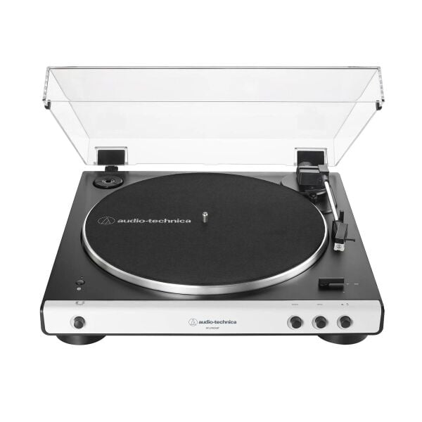 Audio-Technica AT-LP60XBTWH Bluetooth Özellikli Full Otomatik Pikap Beyaz