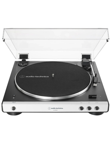 Audio-Technica AT-LP60XBTWH Bluetooth Özellikli Full Otomatik Pikap Beyaz