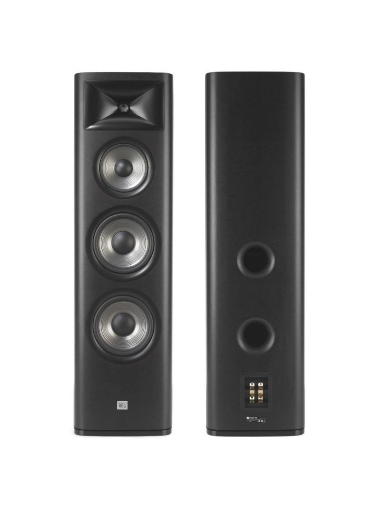 JBL Studio 698 Kule Tipi Hoparlör Çift Dark Wood