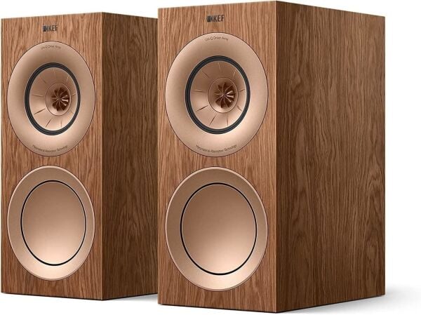 KEF R3 Meta Raf Tipi Hi-Fi Pasif Hoparlör Çift  Ceviz