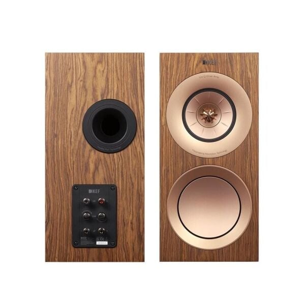 KEF R3 Meta Raf Tipi Hi-Fi Pasif Hoparlör Çift  Ceviz