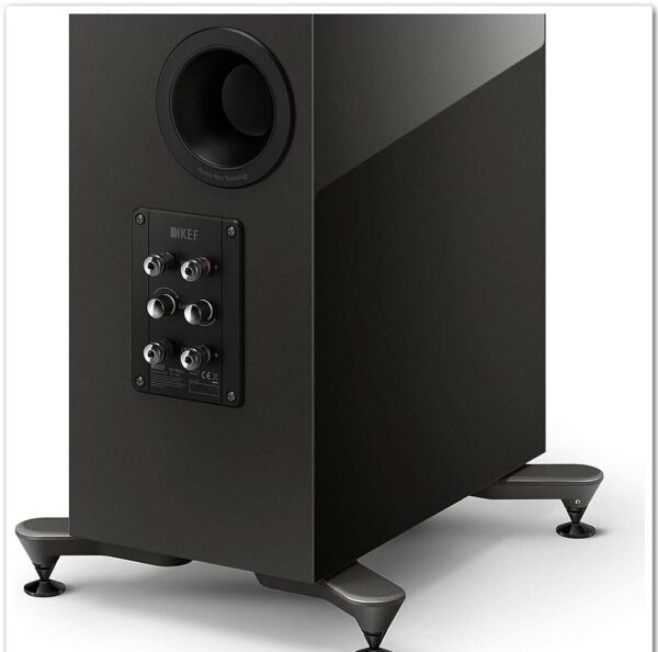 KEF R7 Meta Kule Tipi Hi-Fi Pasif Hoparlör Çift Parlak Siyah