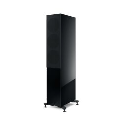 KEF R7 Meta Kule Tipi Hi-Fi Pasif Hoparlör - Çift - Parlak Siyah