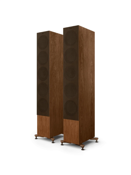 KEF R11 Meta Kule Tipi Hi-Fi Pasif Hoparlör - Çift -Ceviz