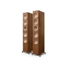 KEF R11 Meta Kule Tipi Hi-Fi Pasif Hoparlör - Çift -Ceviz