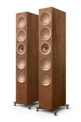 KEF R11 Meta Kule Tipi Hi-Fi Pasif Hoparlör - Çift -Ceviz