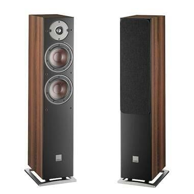 Dali Oberon 5 Kule Tipi Hoparlör Çift Dark Walnut