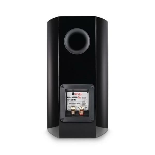 Revel M126BE Raf Tipi Hoparlör Çift Parlak Siyah