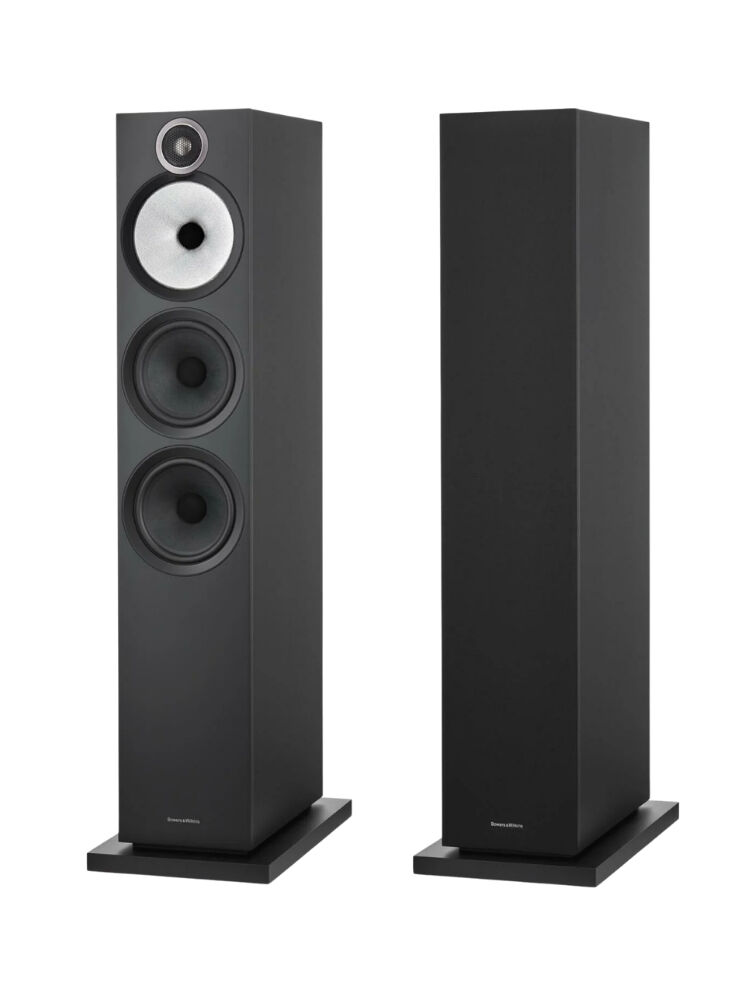 Bowers & Wilkins 603 S3 Kule Tipi Hoparlör Çift Siyah
