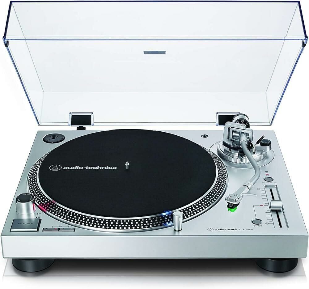 Audio-Technica AT-LP120XUSBSV Manuel Pikap Gri
