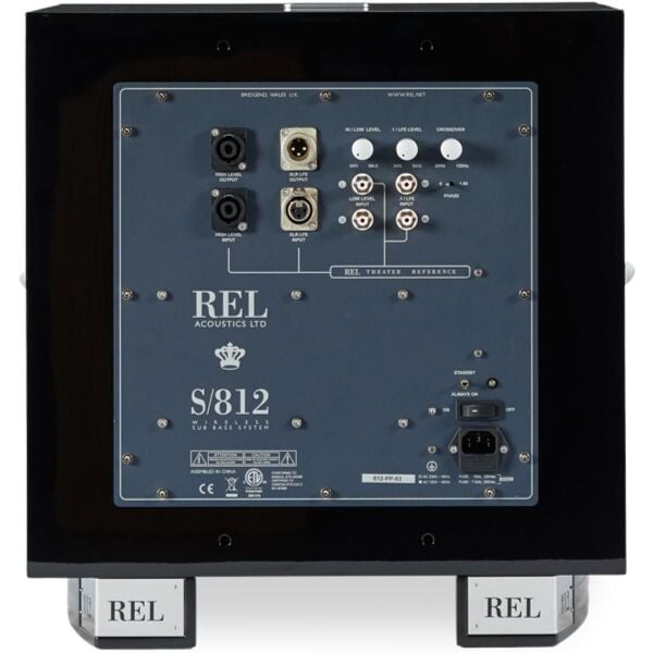 Rel Acoustics S812 Subwoofer Black