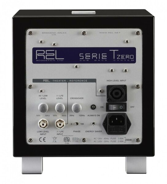 Rel Acoustics TZero MKIII Subwoofer Black