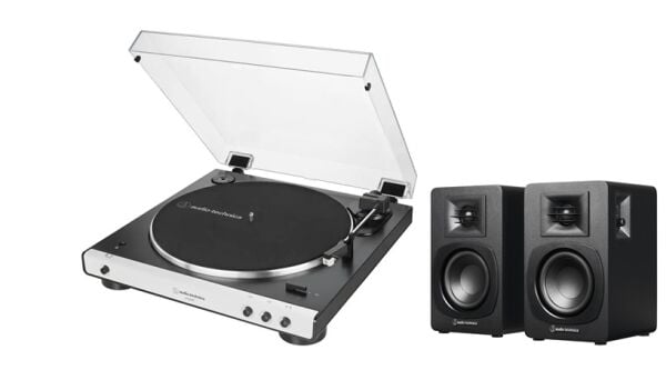 Audio-Technica AT-LP60XBTWH & AT-SP3X Pikap Müzik Sistemi