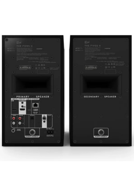 Klipsch The Fives II - Heritage Serisi Aktif Hoparlör Siyah