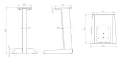 Focal Theva-Vestia N1 Hoparlör Standı Çift