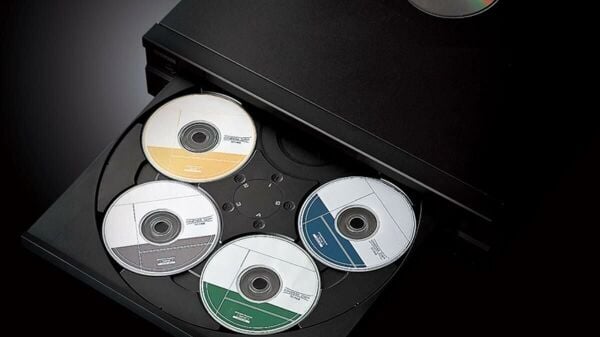 Yamaha CD-C603 5'Lİ CD Player Gri