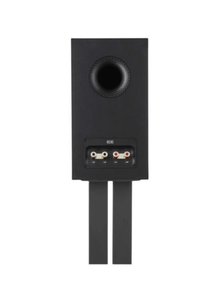 Bowers & Wilkins 606 S3 Raf Tipi Hoparlör Siyah Çift