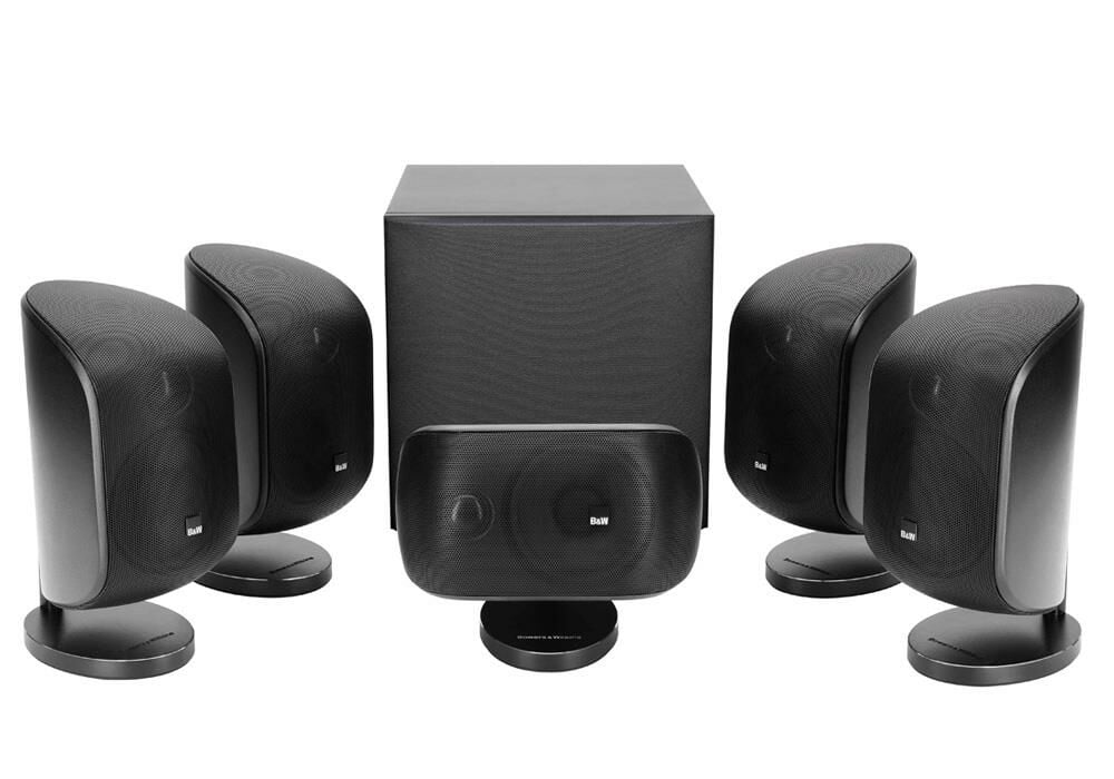 Bowers & Wilkins MT-50 5.1 Hoparlör Sistemi Siyah